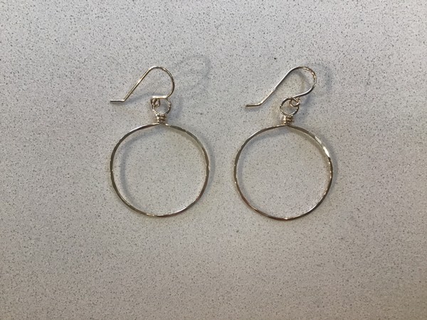 AMD Hammered Hoops Small GF