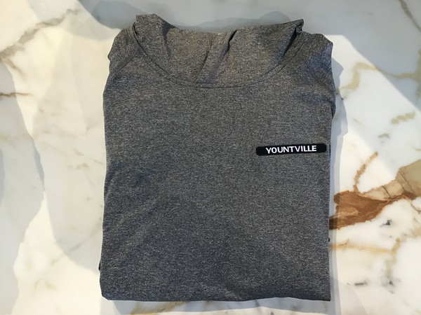 C&B Heather Men's Hooded Pullover